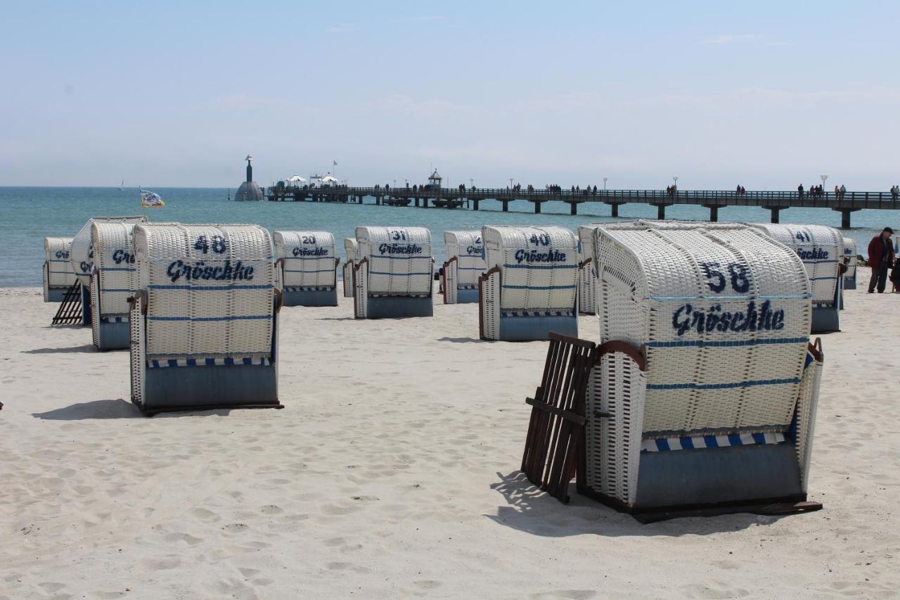 Ferienwohnungen Im Haus Strandburg Grömitz Eksteriør billede