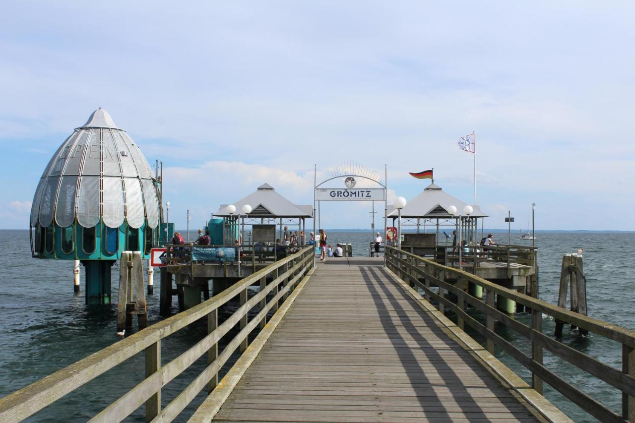 Ferienwohnungen Im Haus Strandburg Grömitz Eksteriør billede