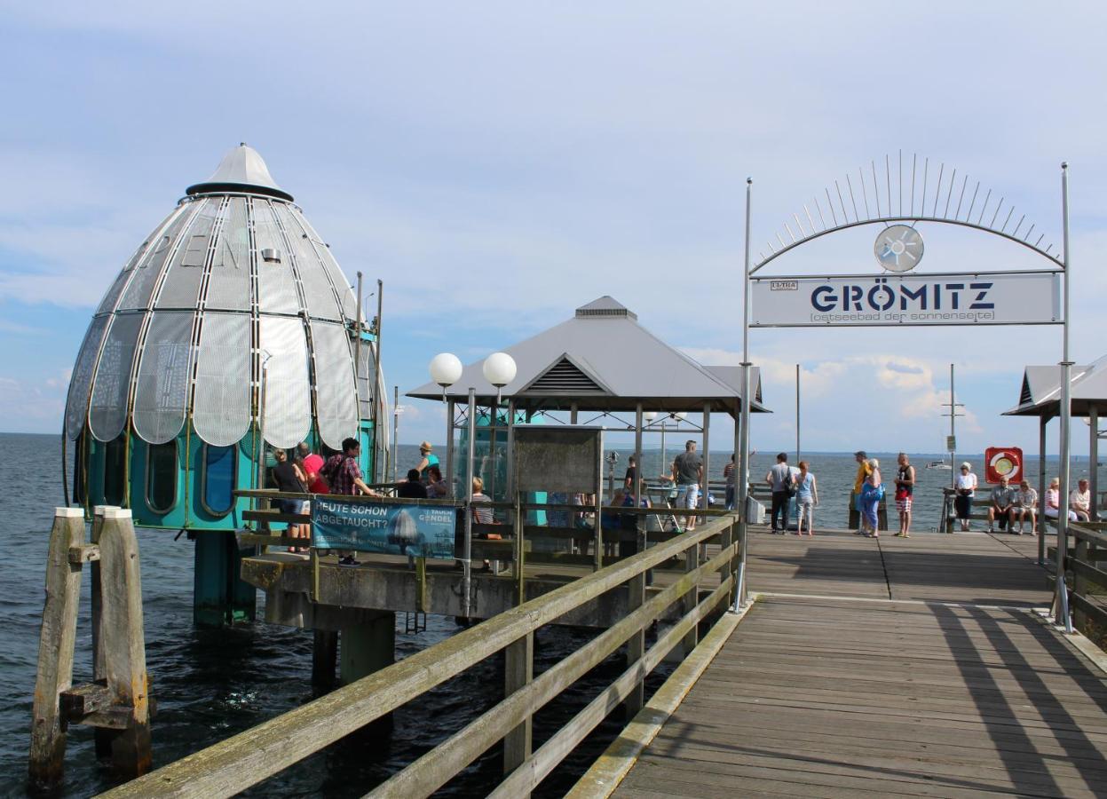 Ferienwohnungen Im Haus Strandburg Grömitz Eksteriør billede