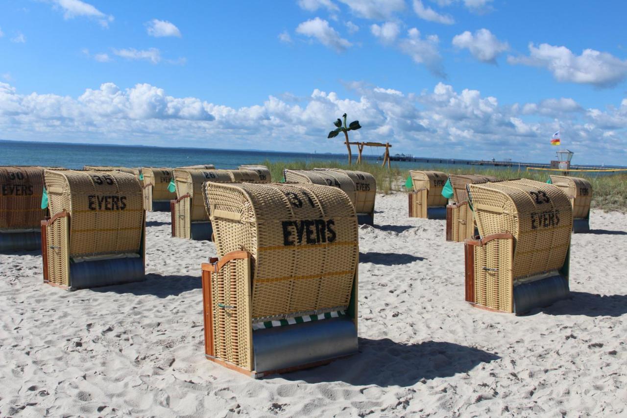 Ferienwohnungen Im Haus Strandburg Grömitz Eksteriør billede